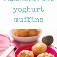 Yummy passionfruit yoghurt muffins, perfect for the lunchbox, freezer friendly and totally kid approved! With the added bonus of yoghurt these are the perfect snack, afternoon tea or lunchbox treat!