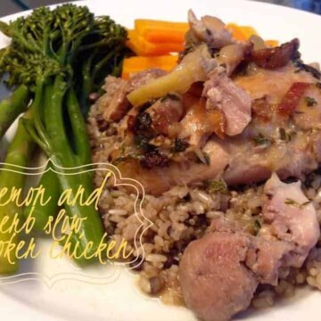 lemon and herb slow cooker chicken