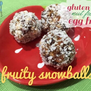 fruity snowballs