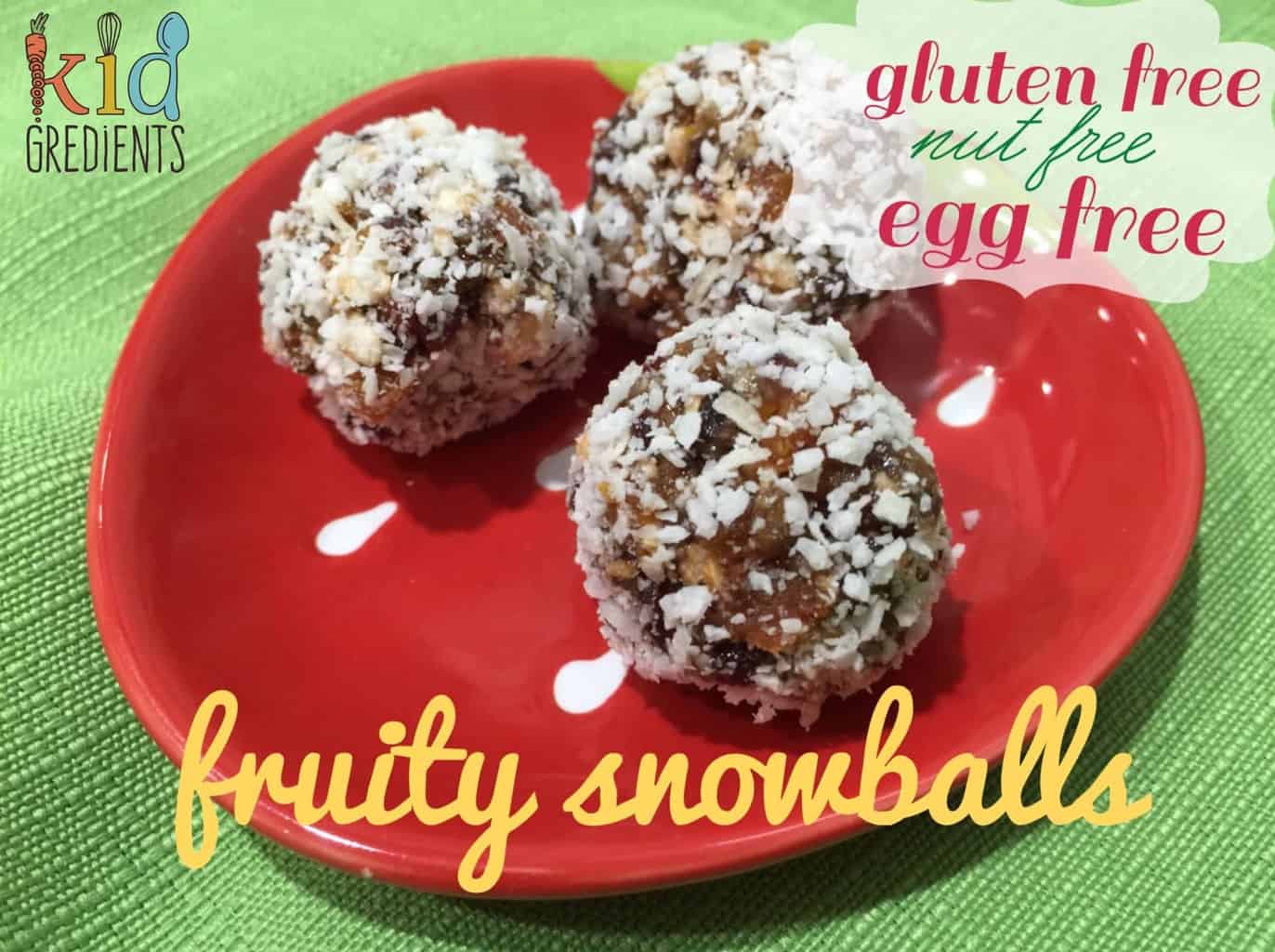 fruity snowballs