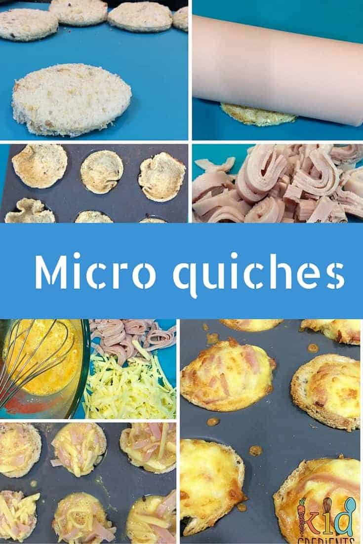Micro quiches, extra easy to make, extra tasty! Kid and freezer friendly.