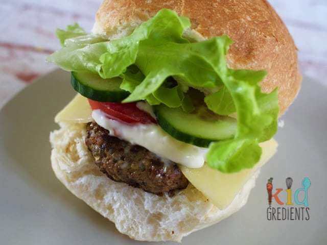 top-notch pork burgers  Shining Beef Burgers (with a cup of veggies!) brilliantbeefburgers 2