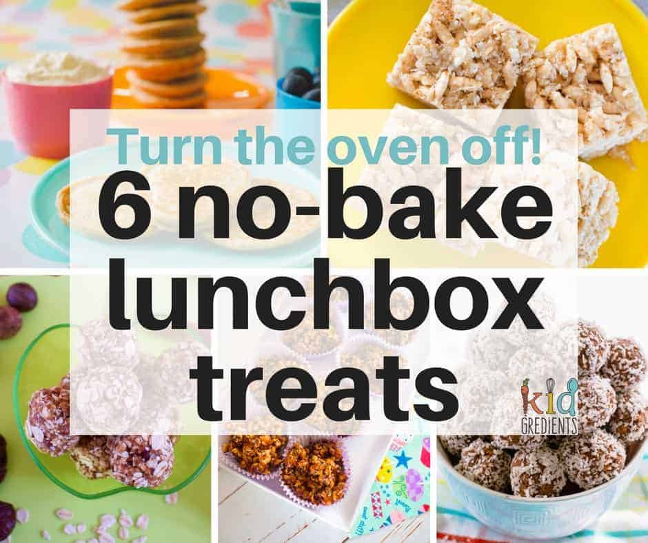 6 no bake lunchbox treats