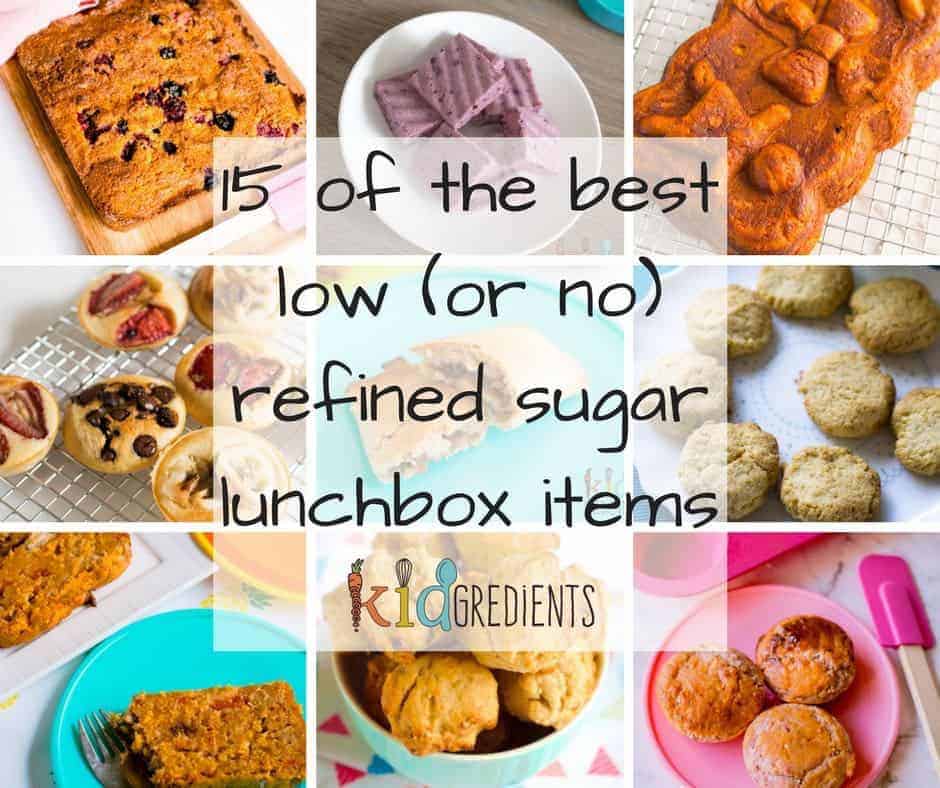15 of the best low (or no) refined sugar lunchbox items