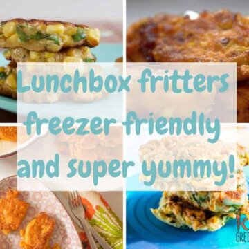 Lunchbox fritters, the perfect collection of yummy fritters that can go in the lunchbox!