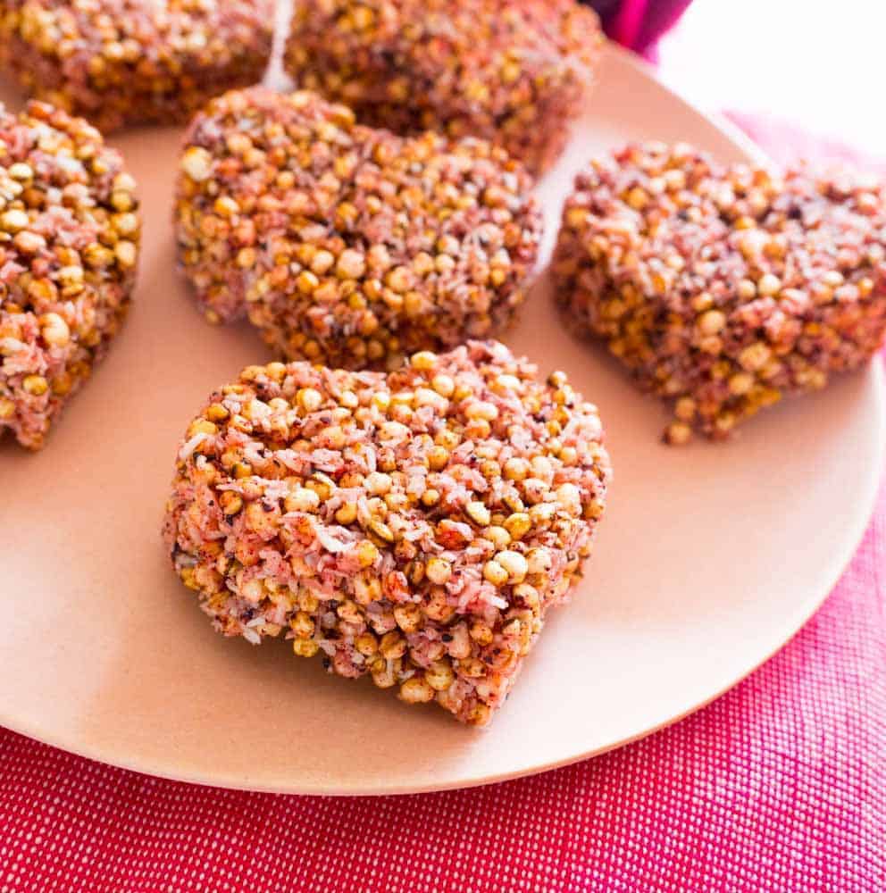 quinoa puff bites