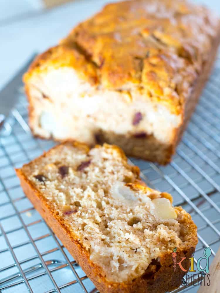 Pear and date loaf