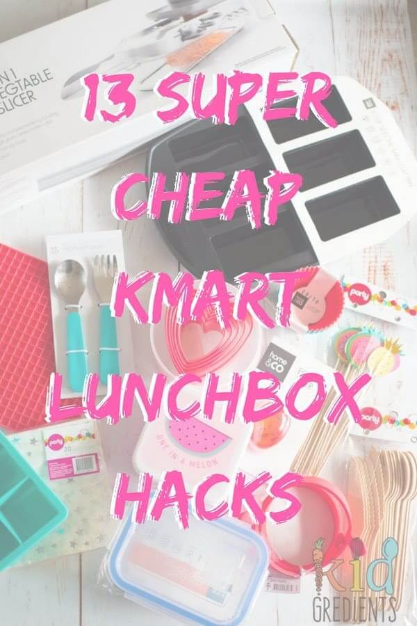 super cheap Kmart lunchbox hacks