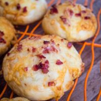 cheese and bacon rolls