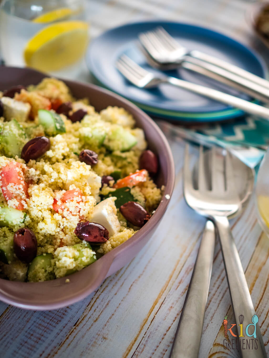 greek salad couscous