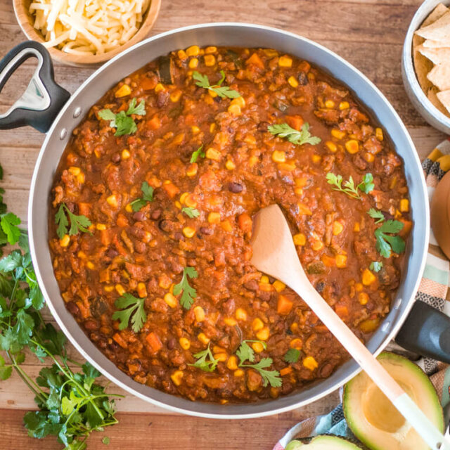 The best ever veggie packed chilli con carne- kid friendly! - Kidgredients