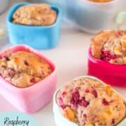 raspberry and white chocolate muffins